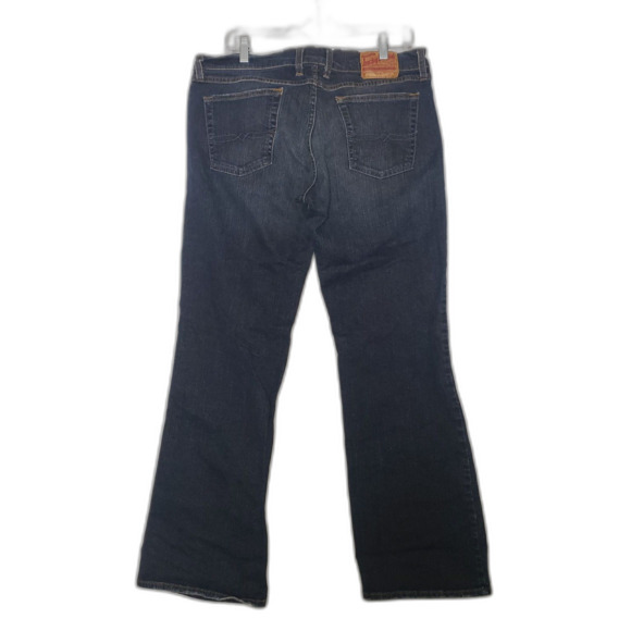 LUCKY BRAND Midrise Flare Regular Denim Blue Bootcut Jeans Womens Size 14/32 - Picture 1 of 8